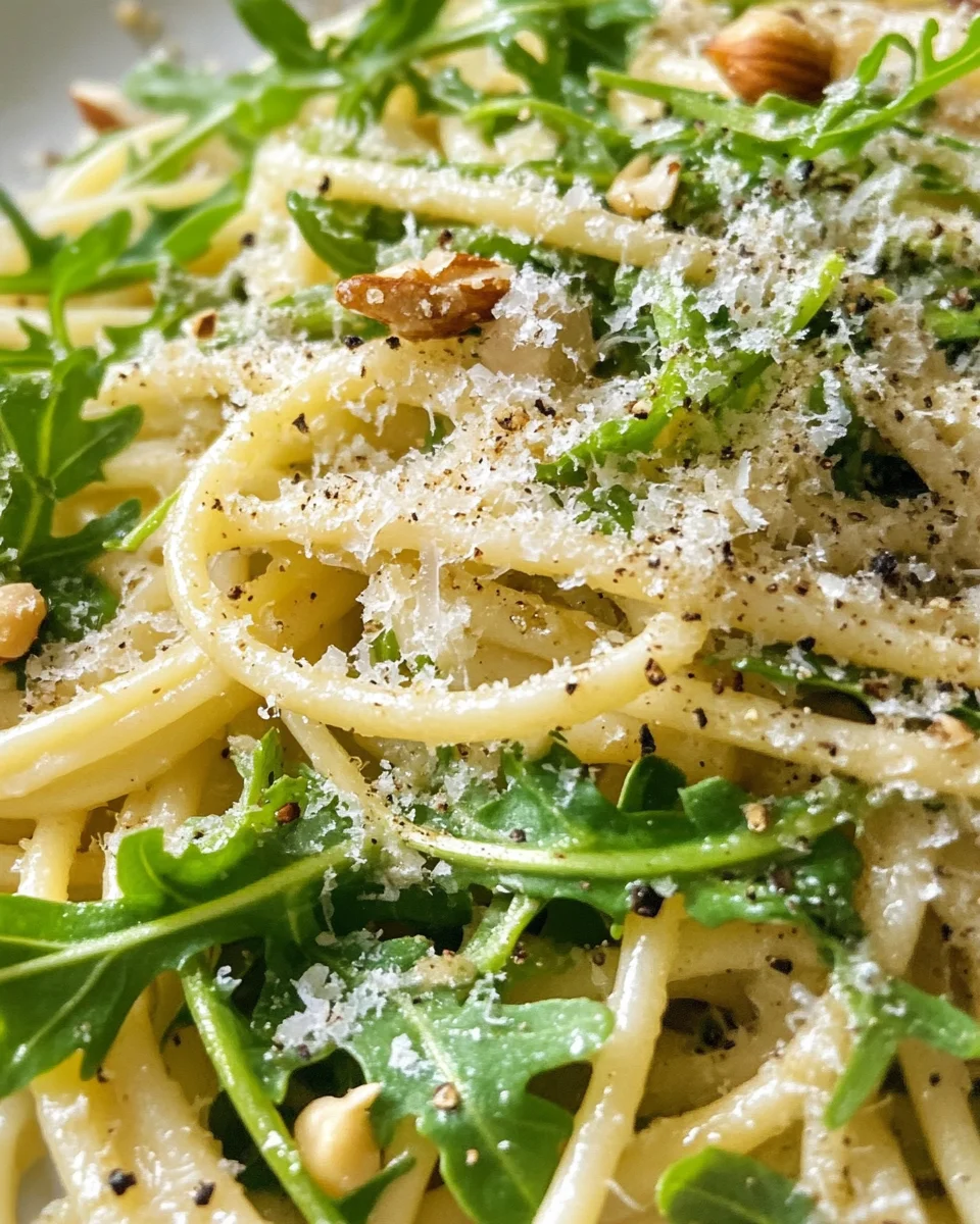 Lemon Arugula Pasta Salad Recipe