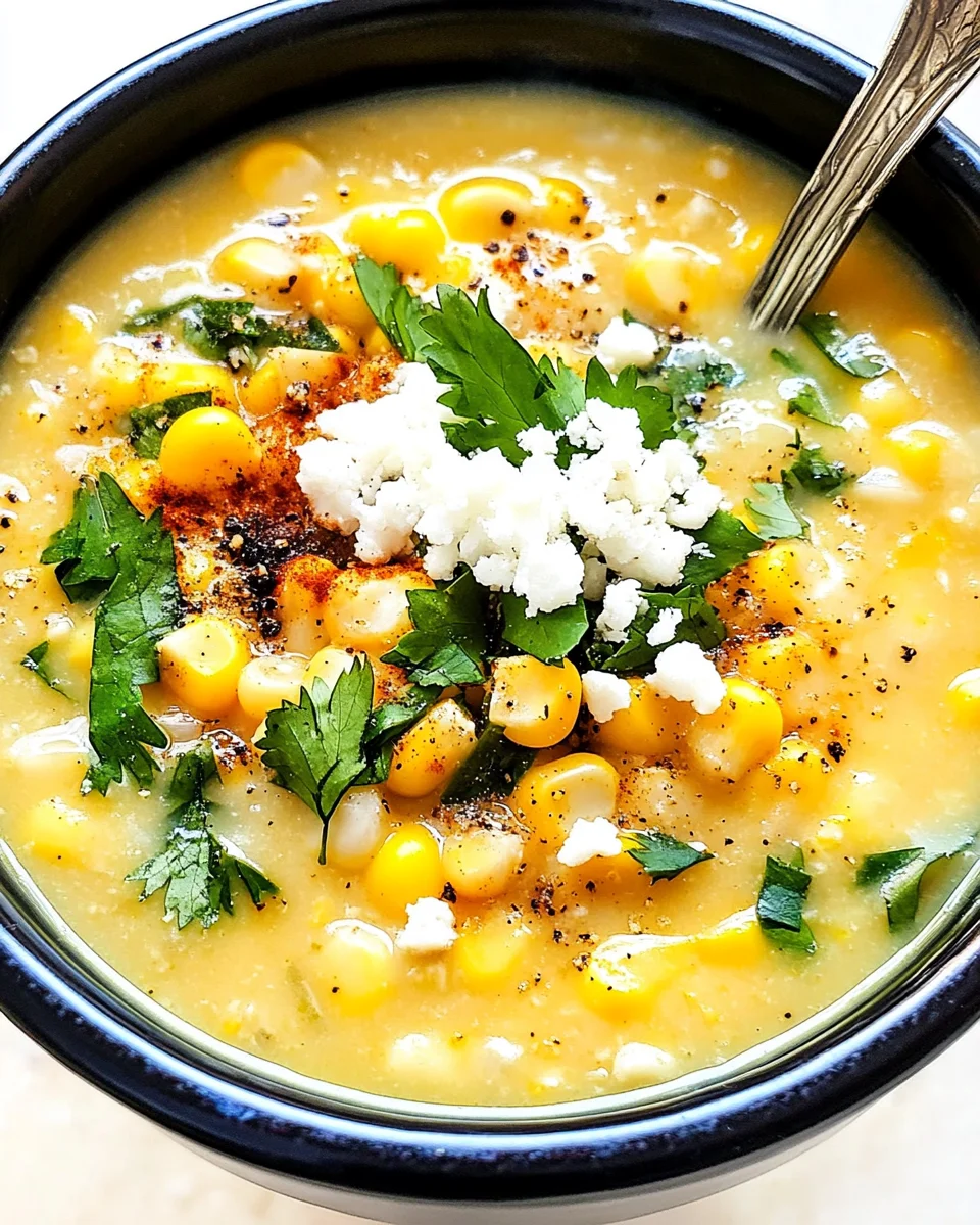 "Mexican Street Corn" Soup