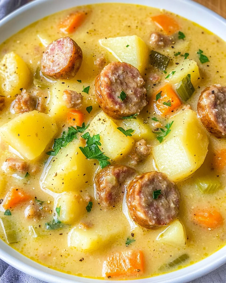 Potato and Sausage Chowder