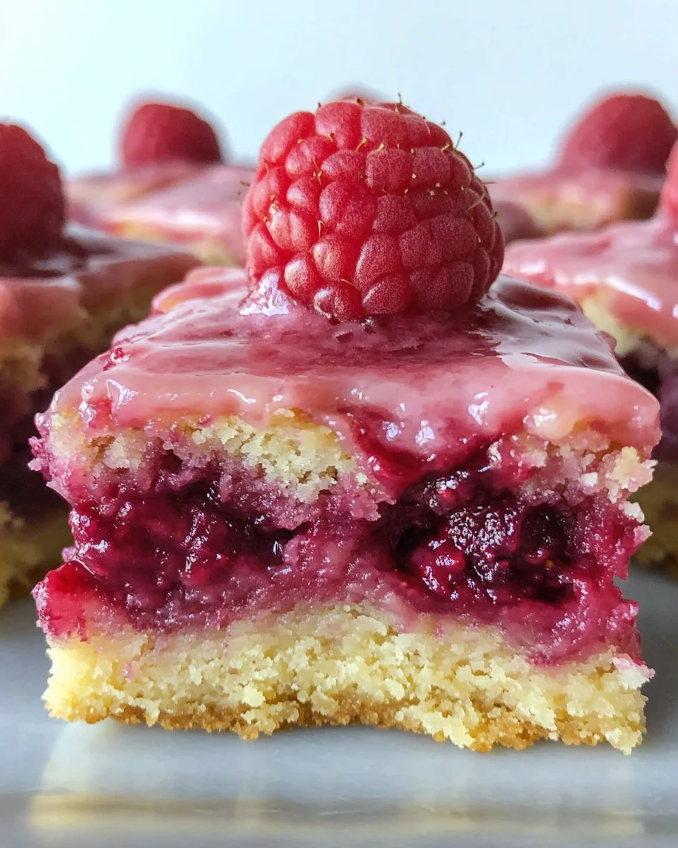 Raspberry Lemonade Bars