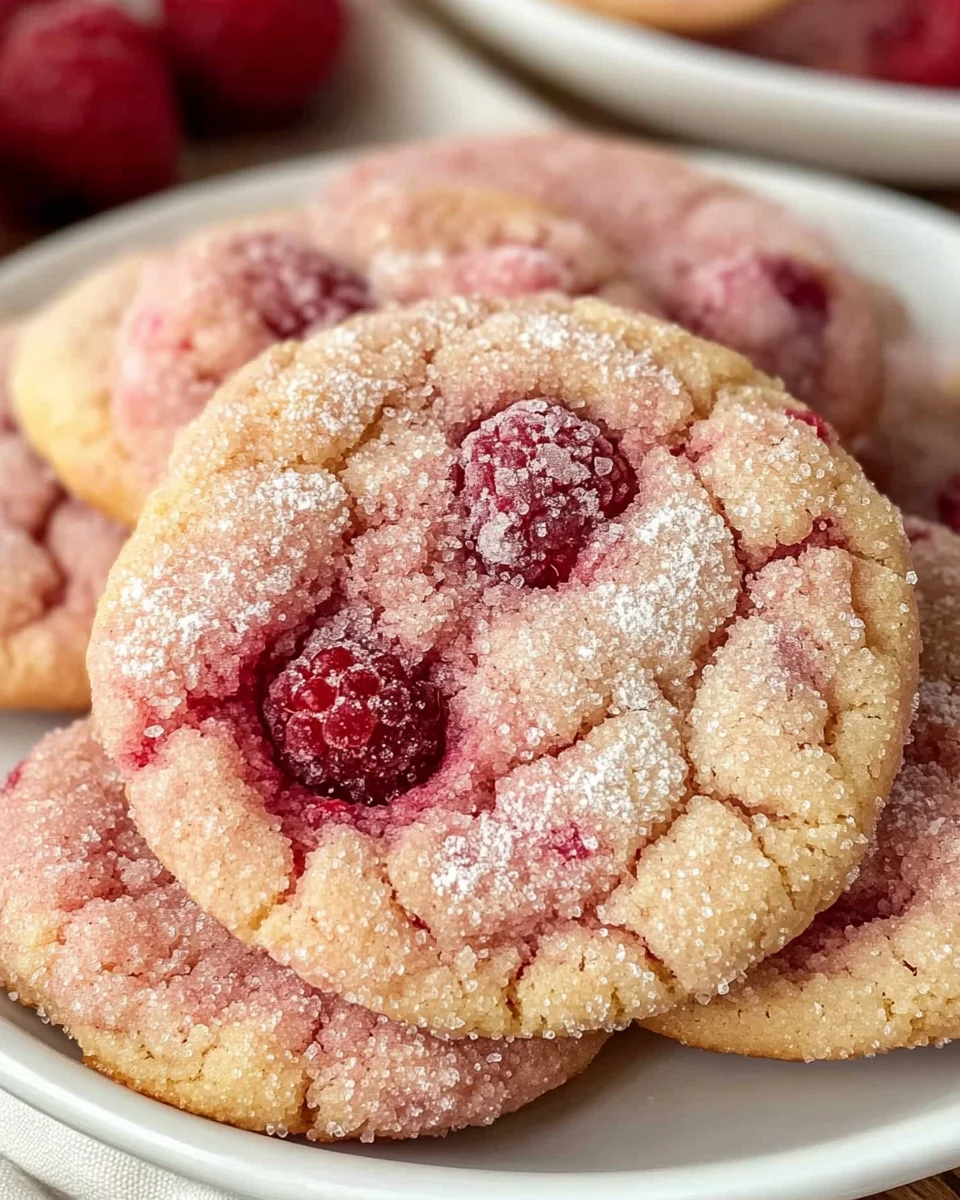 Raspberry Sugar Cookies