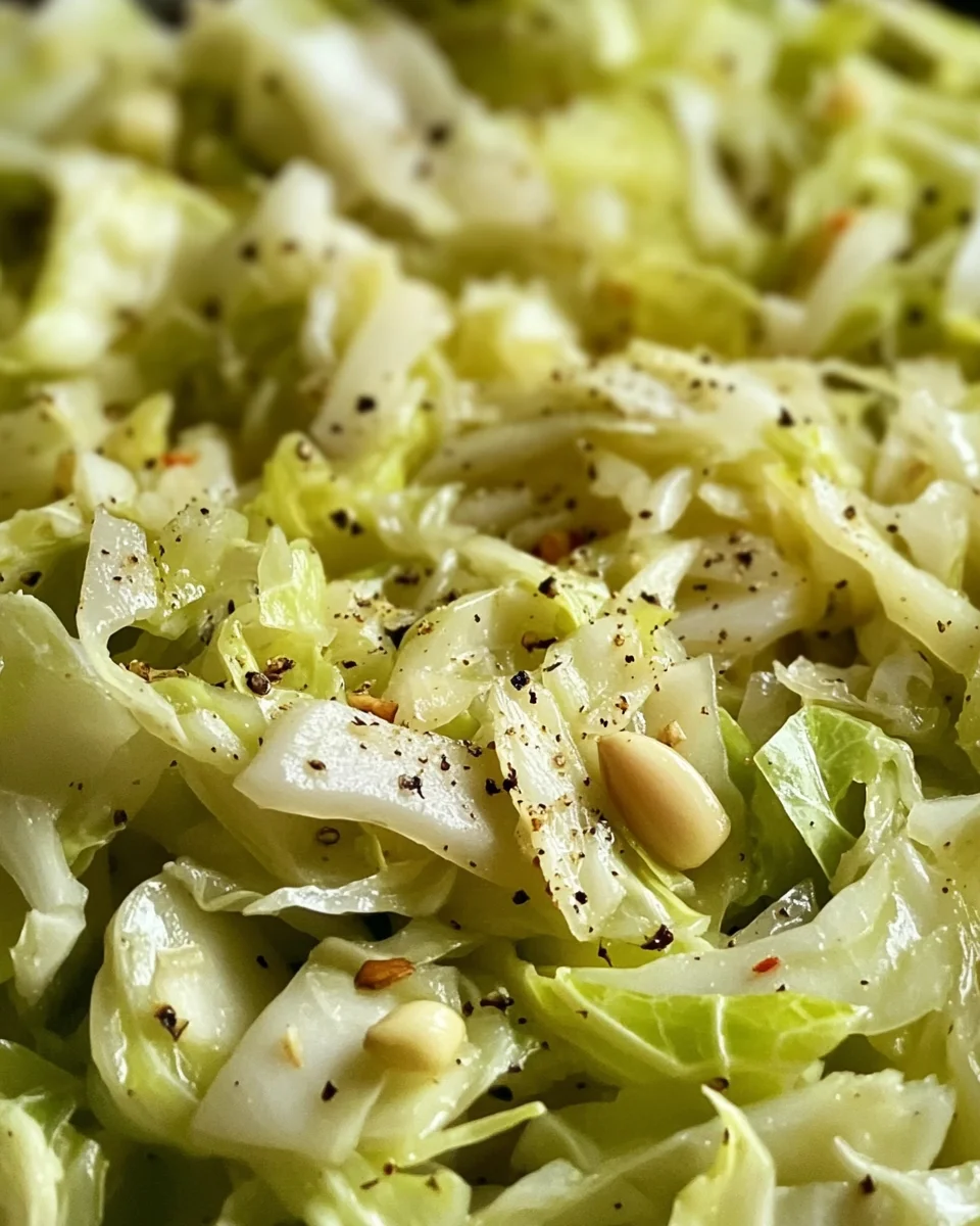 Sautéed Cabbage with Garlic