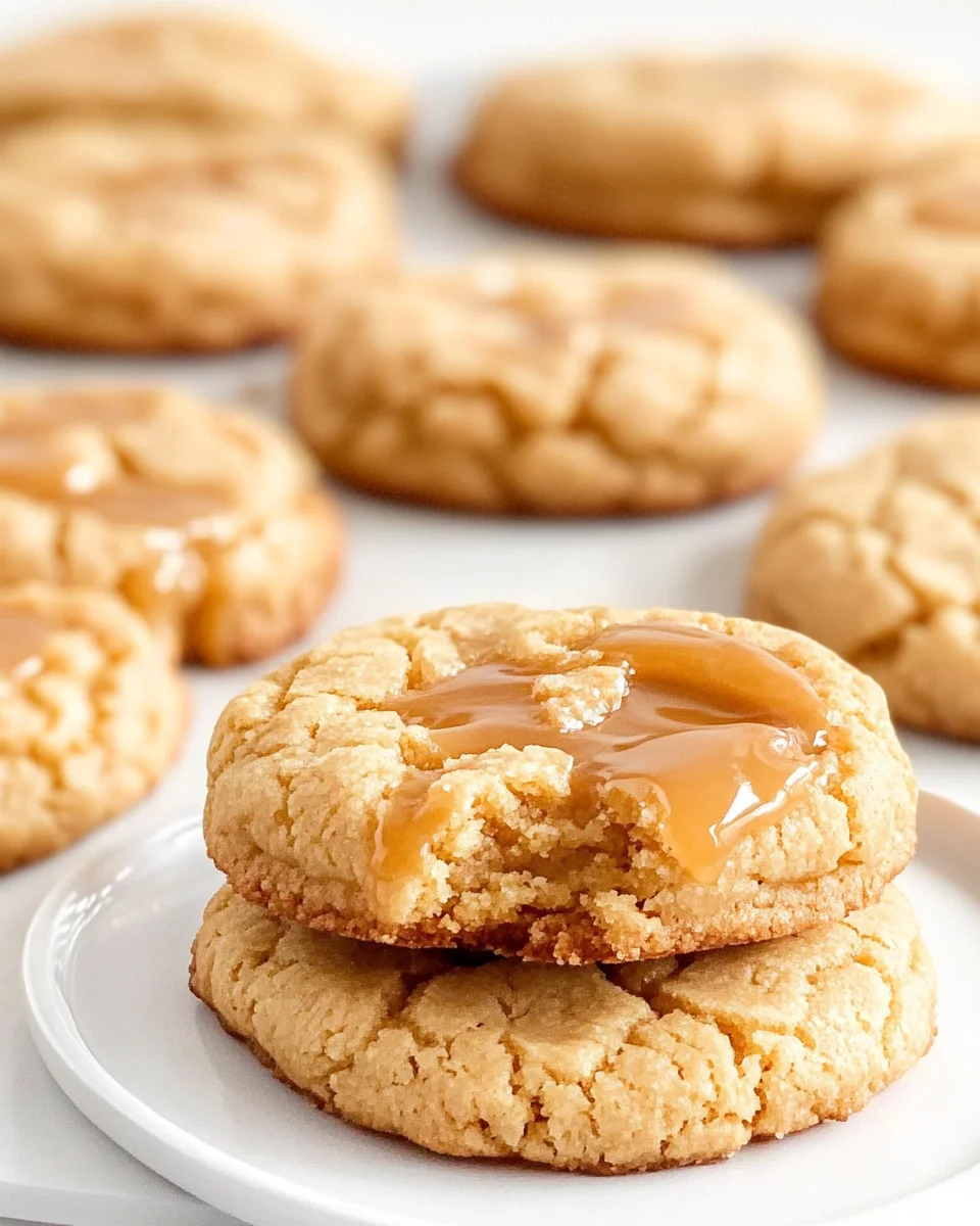 Simple Caramel Cookies