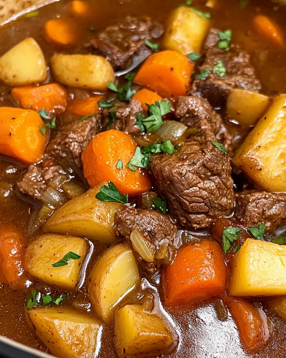 Stove Top Beef Stew
