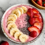 Strawberry Banana Smoothie Bowl