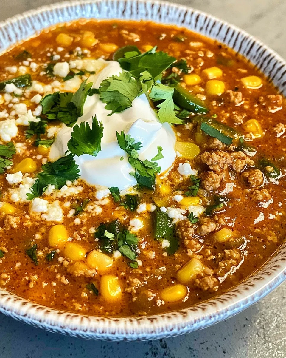 Street Corn Chicken Chili