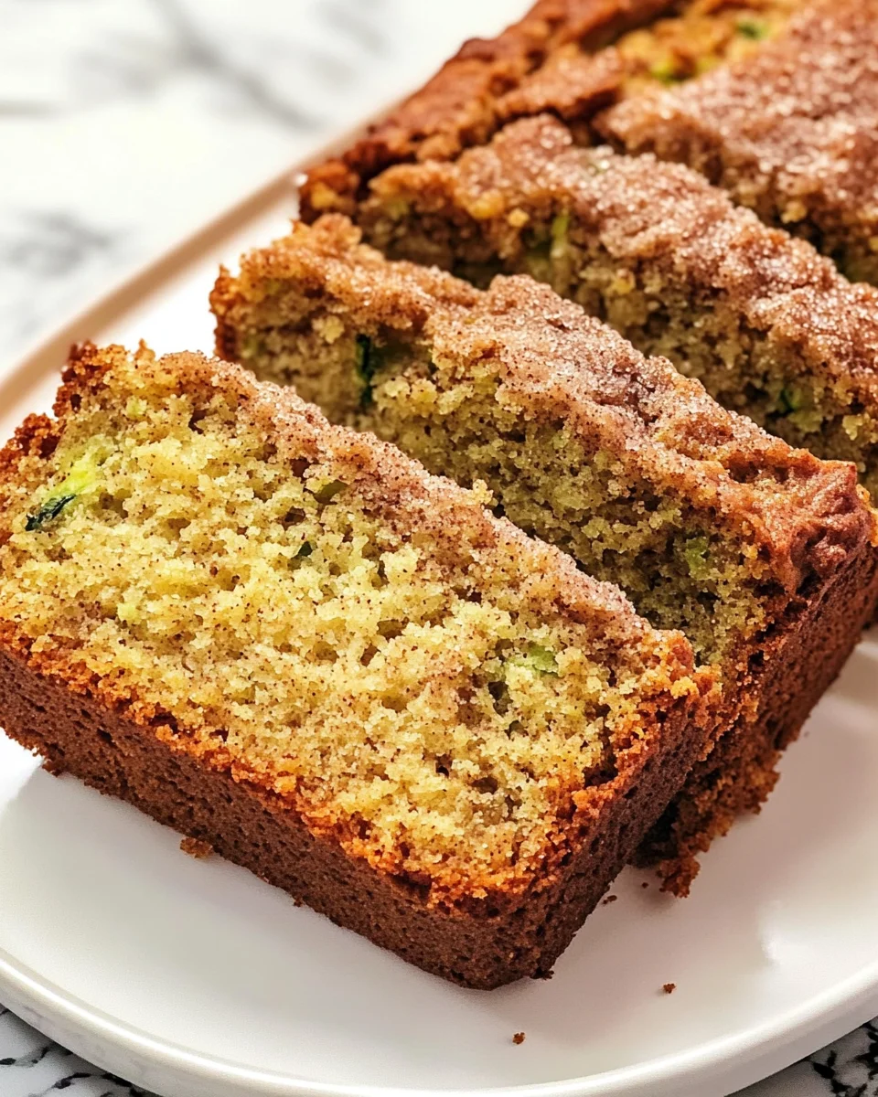 The Best Snickerdoodle Zucchini Bread