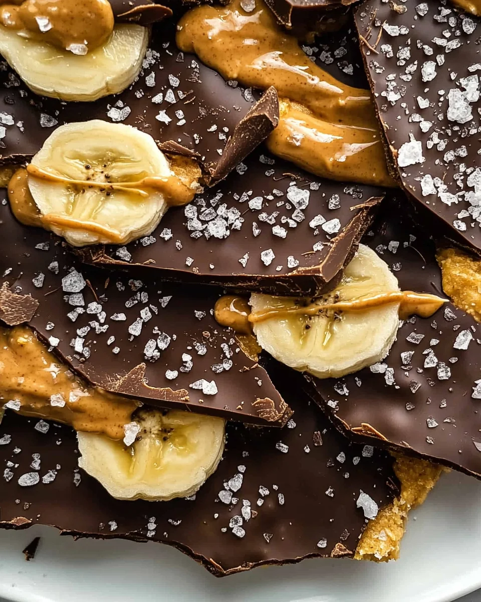 Viral Chocolate Banana Bark