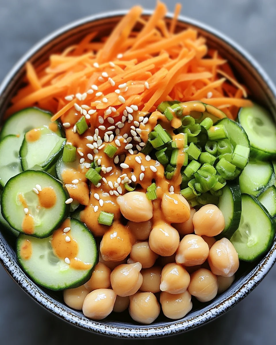 peanut chickpea snack bowl (plant-based)