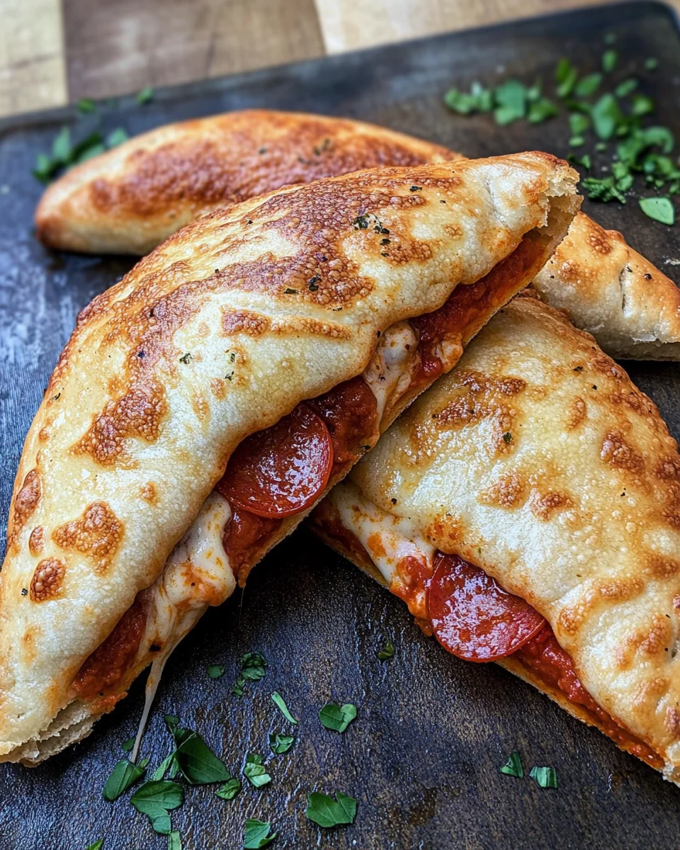 Air Fryer Calzones (Crazy Easy)