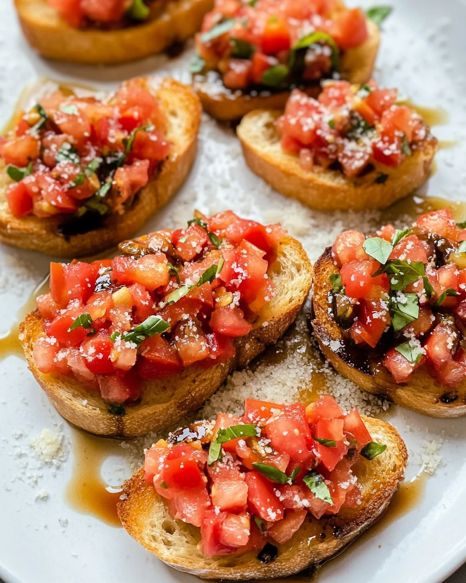 Authentic Italian Bruschetta