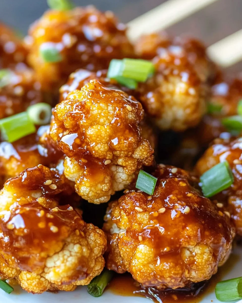 Baked Orange Cauliflower