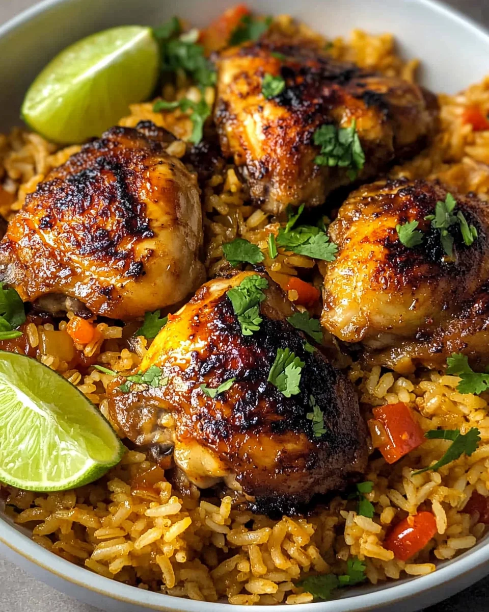 Caribbean Chicken and Rice – Tropical Flavor in Every Bite