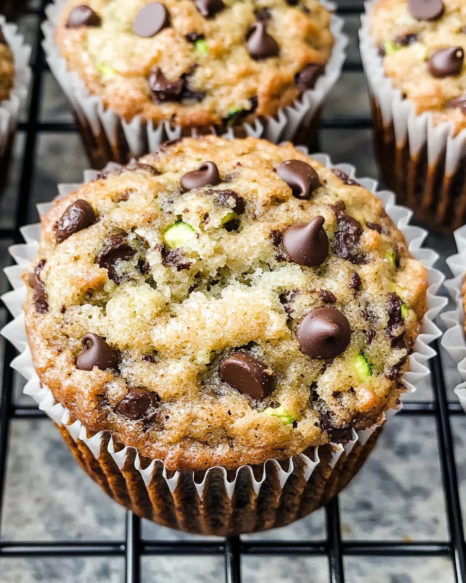 Chocolate Chip Zucchini Muffins