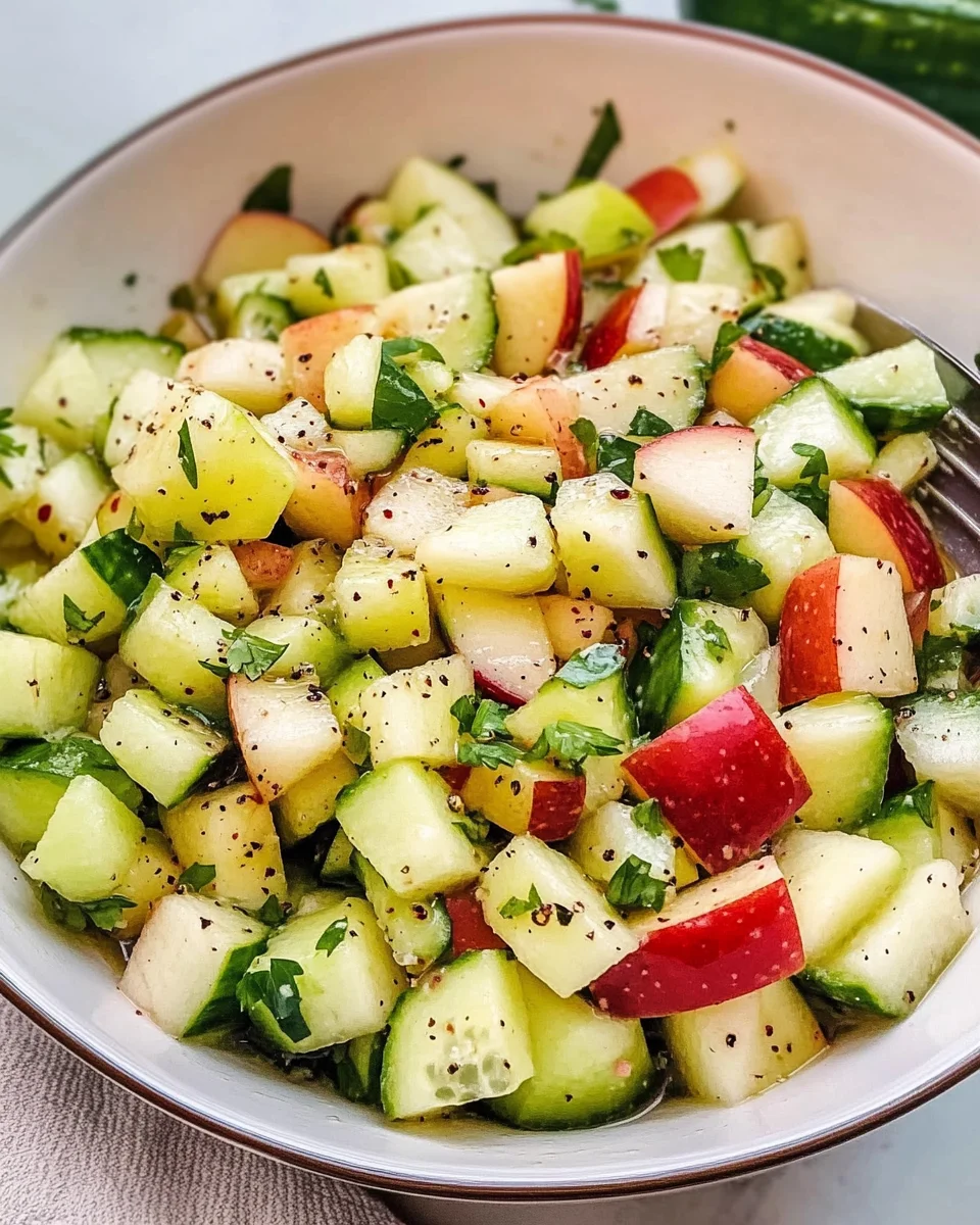 Cucumber Apple Salad