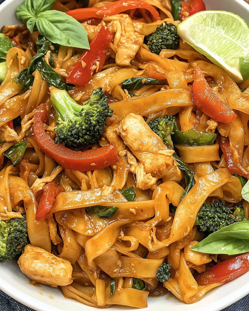 Drunken Noodles (Pad Kee Mao)