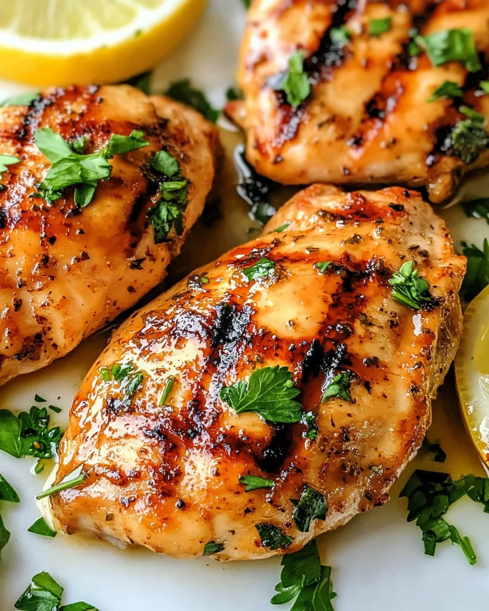 Easy Grilled Chicken Marinade