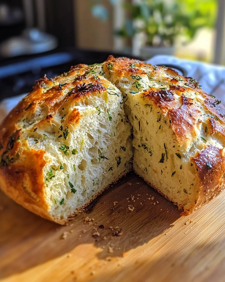 Garlic Herb Dutch Oven Bread Recipe You'll Love Today!