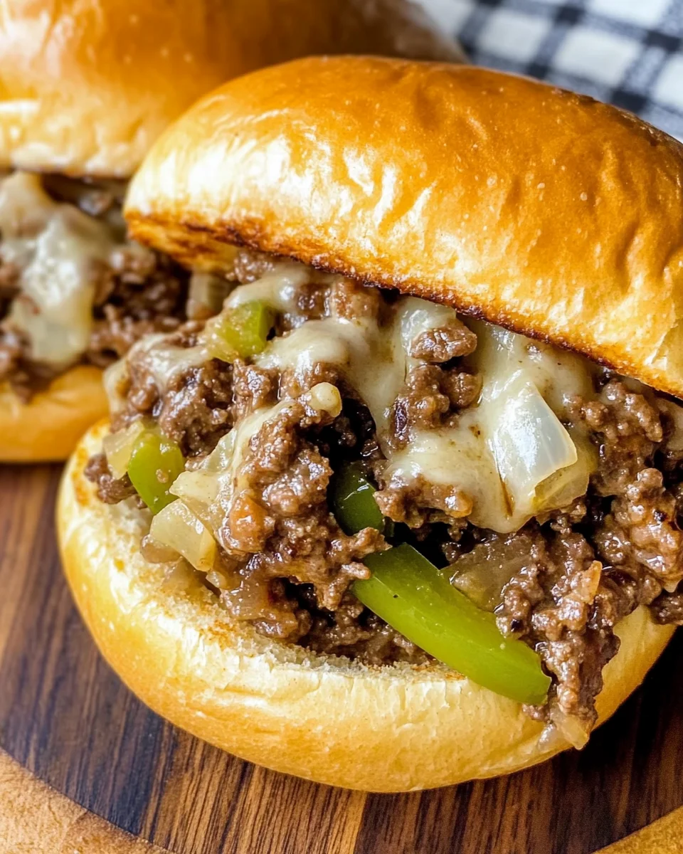 Gordon Ramsay Philly Cheesesteak Sloppy Joes