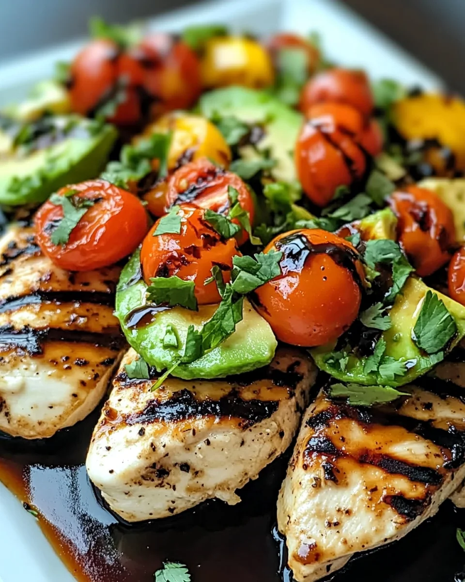 Grilled California Avocado Chicken Recipe