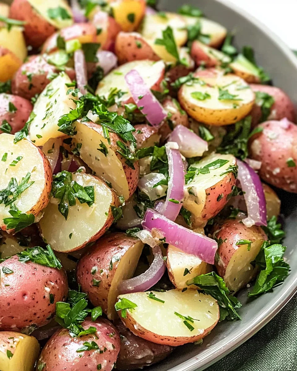 Healthy Potato Salad - No Mayo