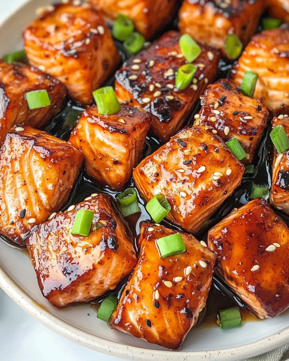 Honey Butter Garlic Glazed Salmon Bites: An Incredible Ultimate Recipe