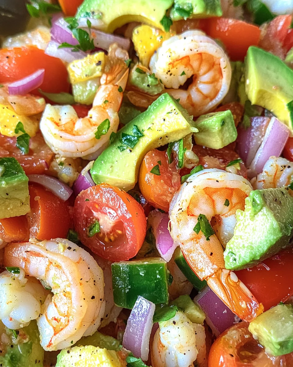 Mediterranean Shrimp Salad