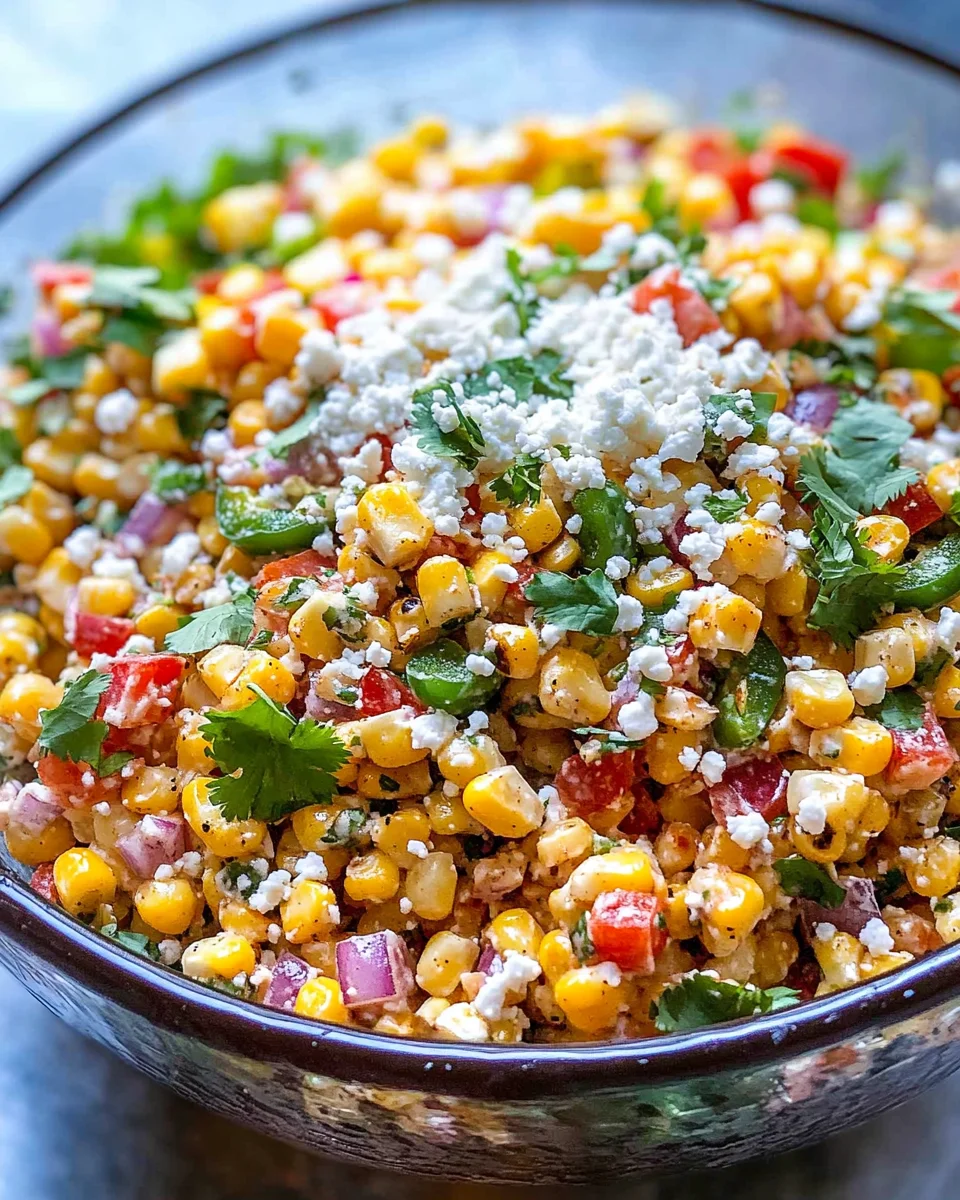 Mexican Street Corn Salad