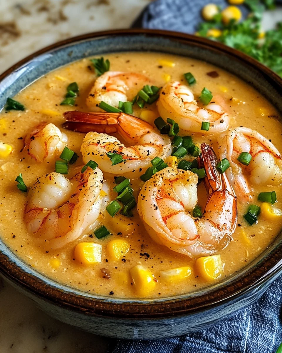 New Orleans Shrimp and Corn Bisque