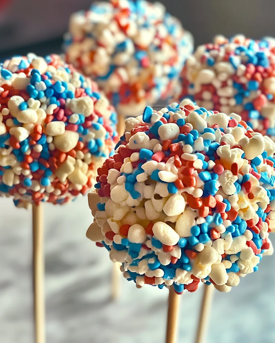 Patriotic Popcorn Pops