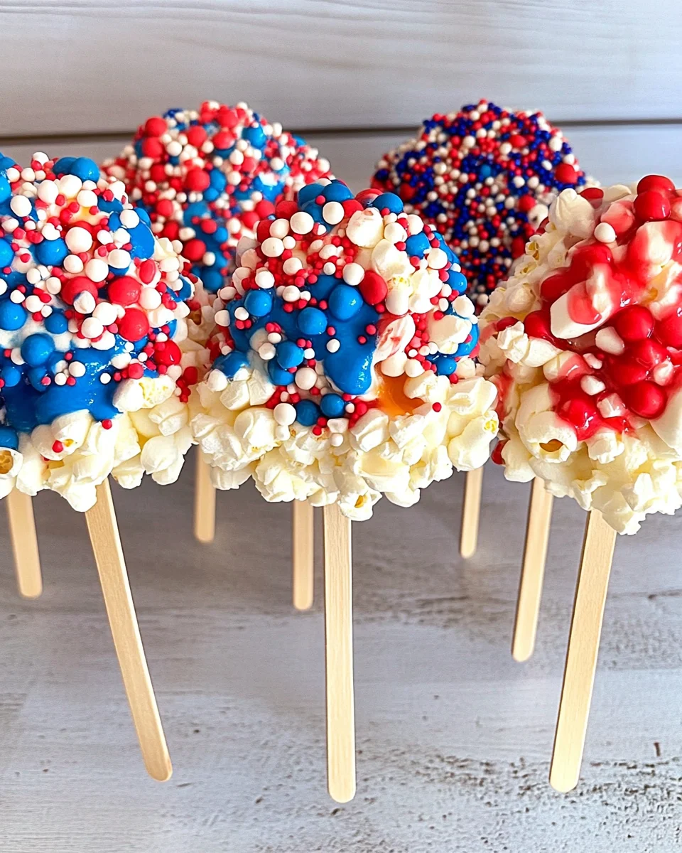 Patriotic Popcorn Pops