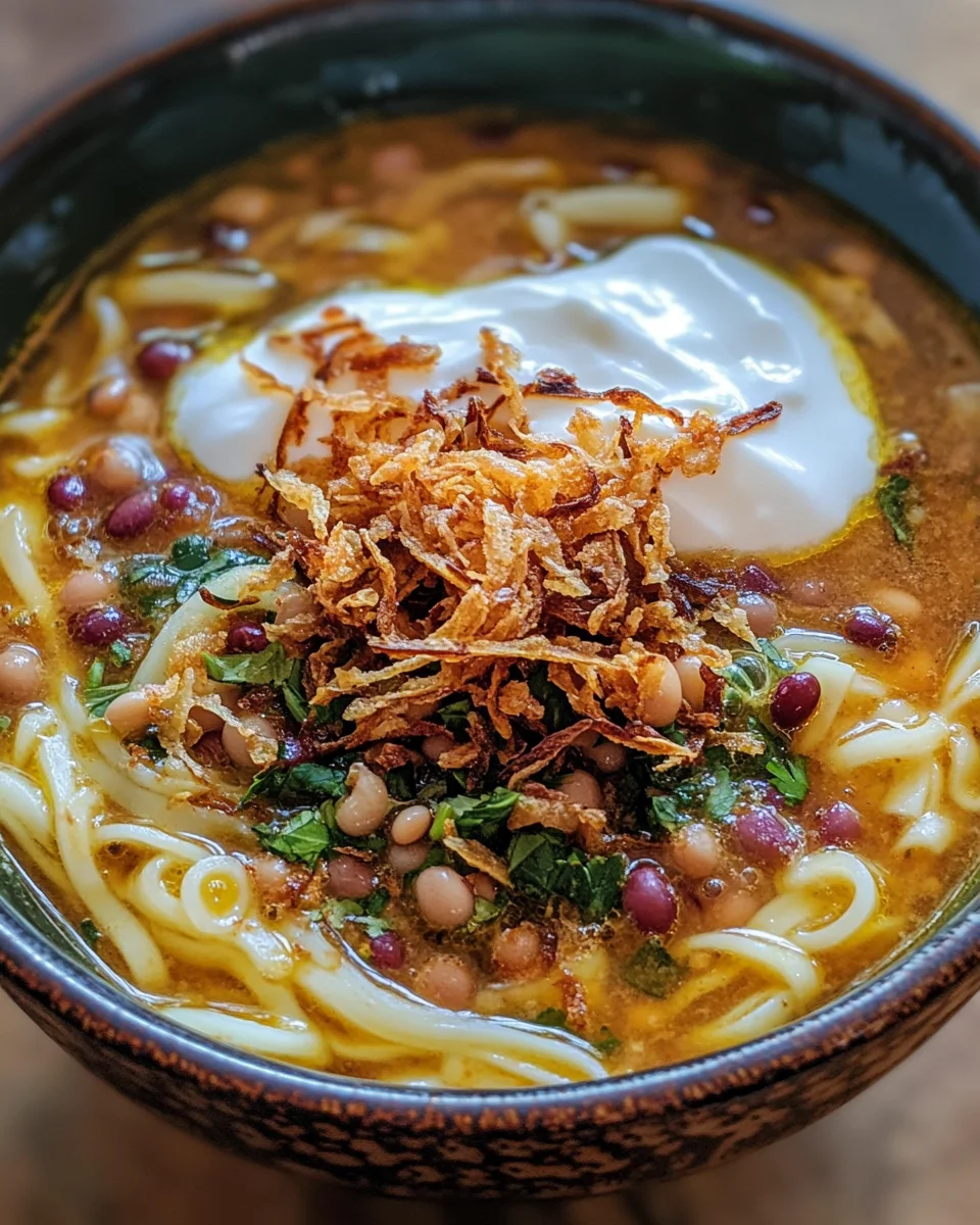 Persian Noodle Soup Recipe (Ash Reshteh)