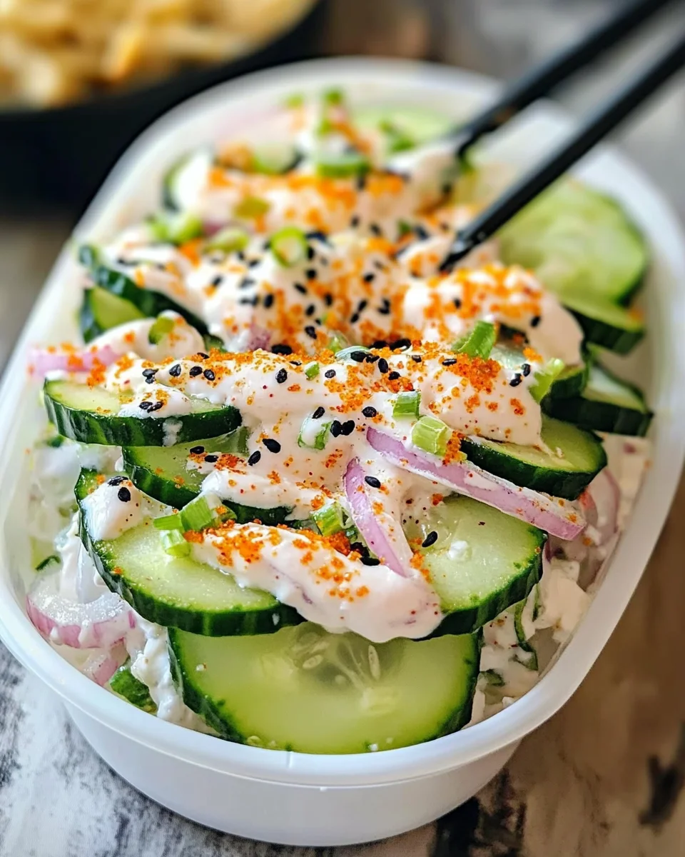 Sushi Cucumber Salad: Nutritious, Quick, and Full of Flavor
