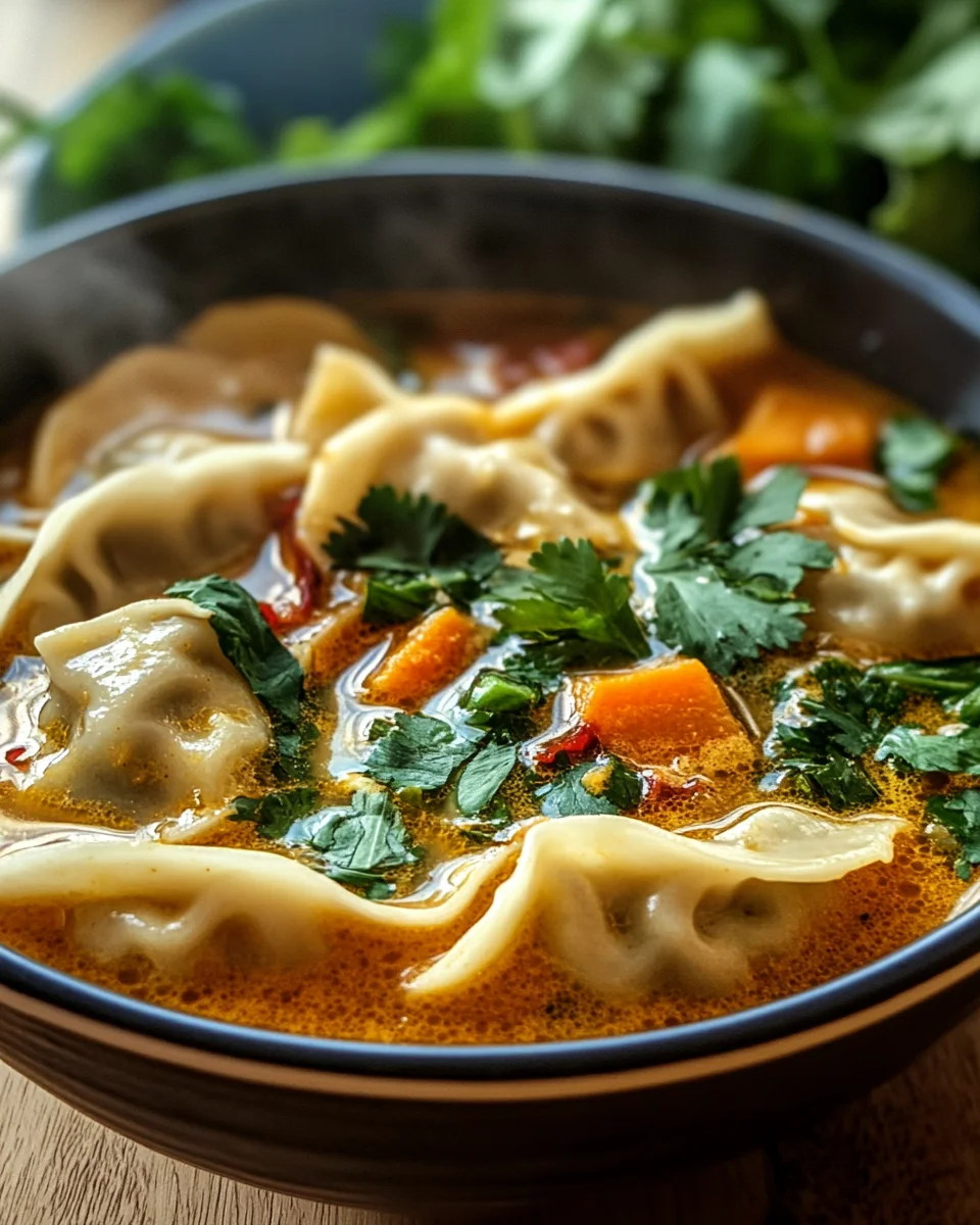 Thai Potsticker Soup